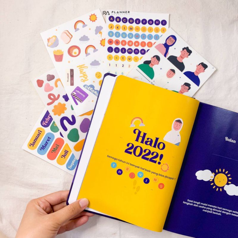 Buku Planner 2022 by RA Planner Bookstore