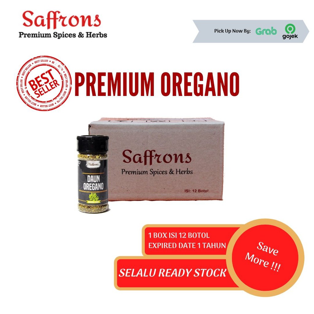 

SAFFRONS - KEMASAN BOX - Daun Oregano / Oregano Leaves Premium Quality