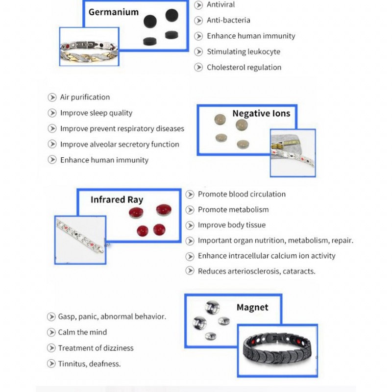 Gelang Terapi Magnetik Motif Naga Untuk Pria Dan Wanita