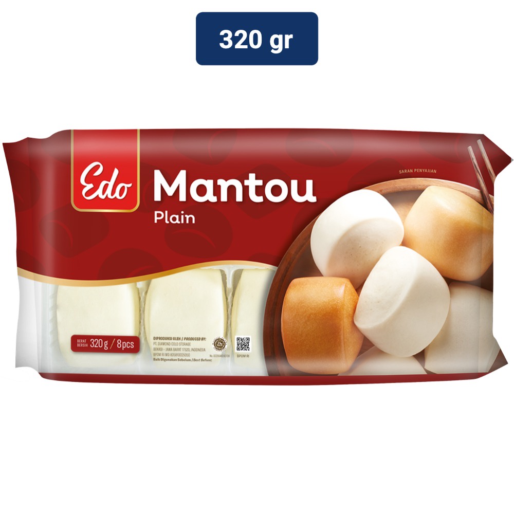 Edo Mantou Plain 320 gr