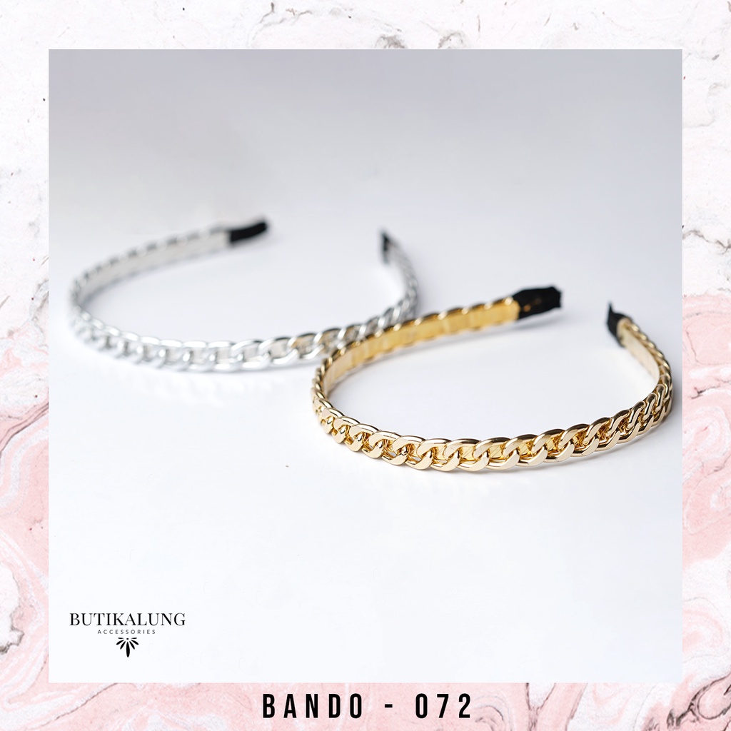 Bandana Bando Mutiara Aksesoris Rambut 035-073