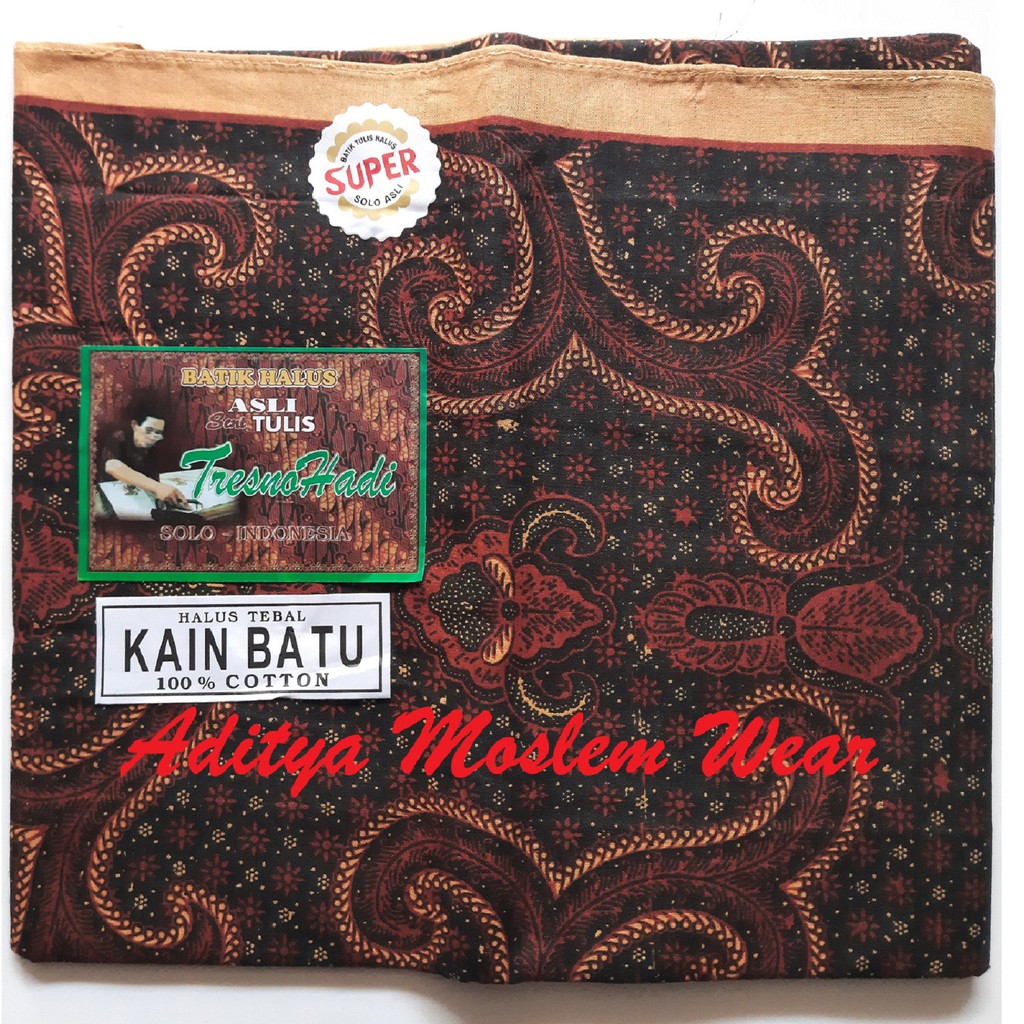 KAIN SAMPING KEBAT PANJANG / KAIN JARIK BATIK TRESNO HADI / KAIN BATU SUPER HALUS