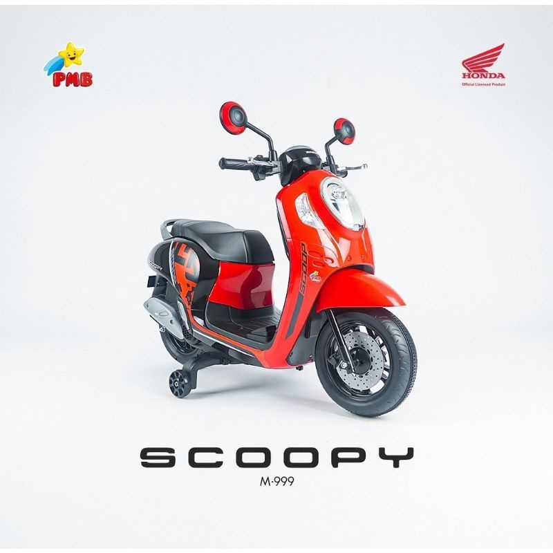 Motor Mainan aki Anak Murah Scoopy (M-999)