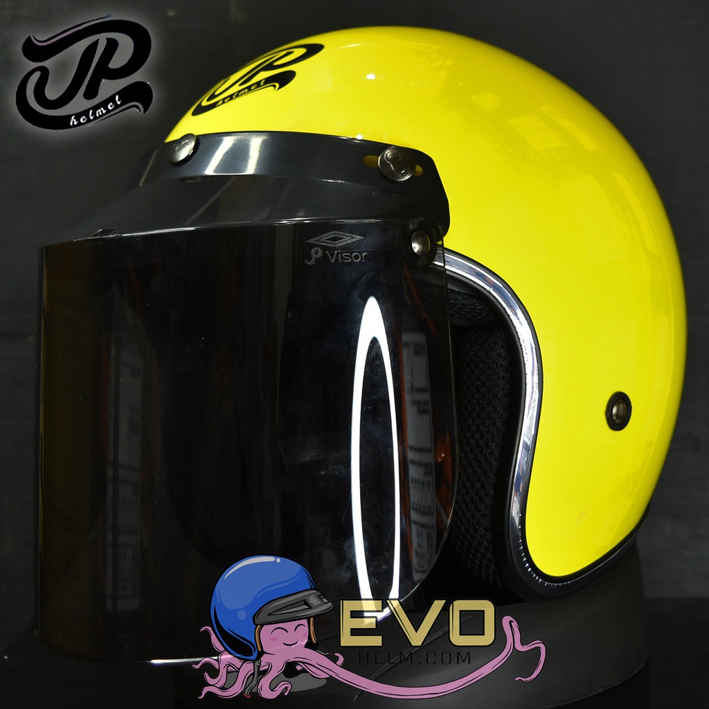 HELM BOGO JPX_JP NEW BIGIE_SOLID - YELLOW LEMON GLOSS/BLACK