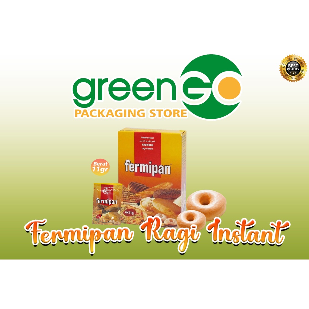 

FERMIPAN RAGI INSTAN 11GR SACHET PENGEMBANG ROTI DONAT