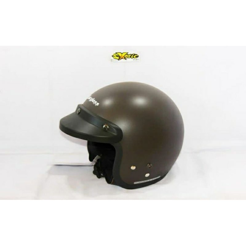 helm bogo retro vintage cargloss cf ori original SNI