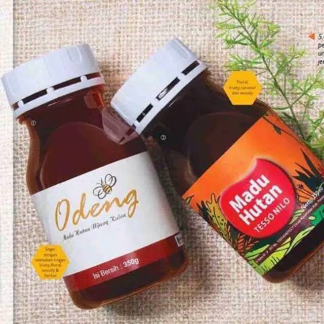 

Ujung kulon honey odeng 350ml & Tesso Nilo
