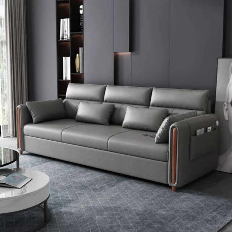 Sofabed Multifungsi Sofabed Model Terbaru Sofabed Kekinian Abu abu