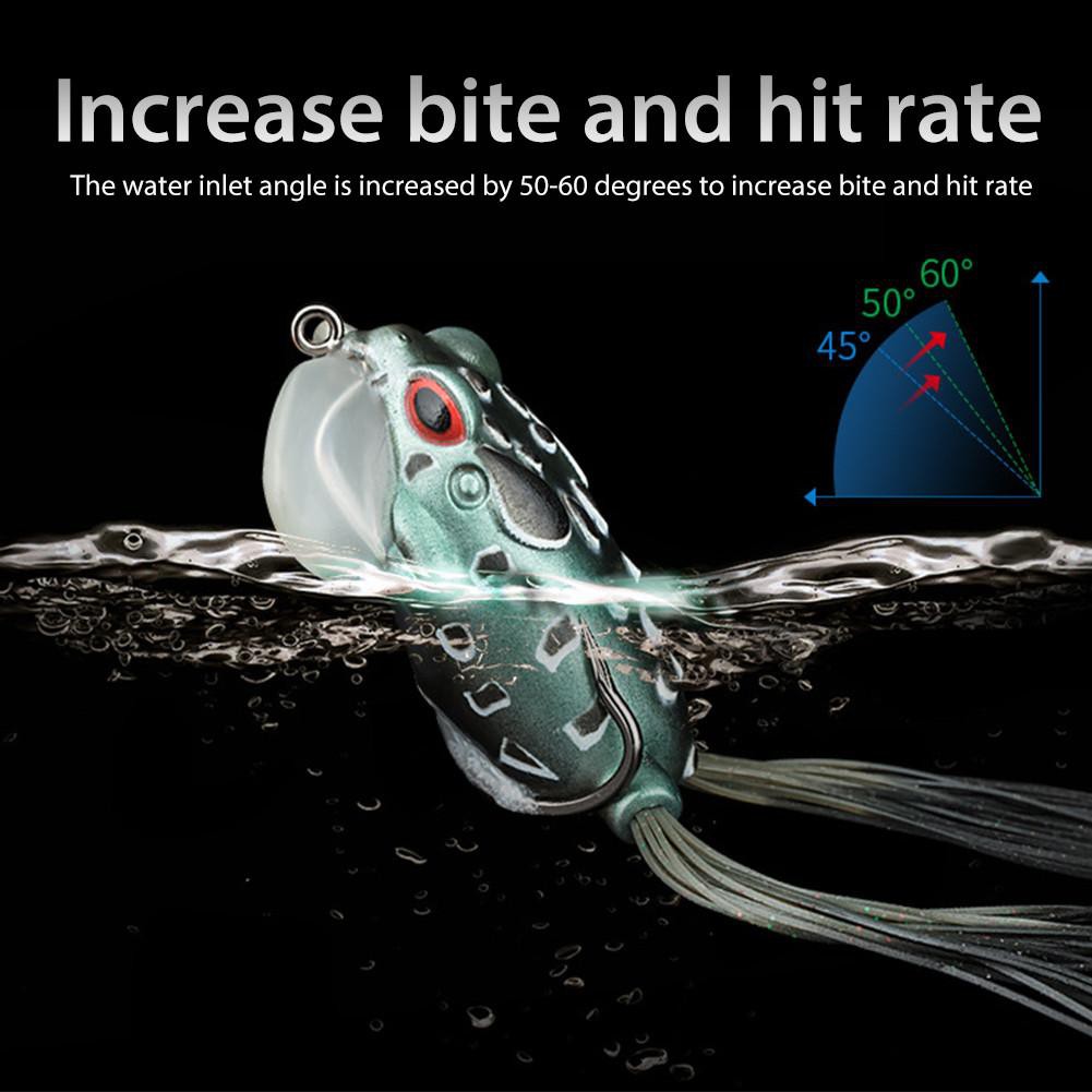 1Pcs Soft Frog Umpan Pancing 6.2cm 15g Swimbait Fishing Lure Ikan Bass Wobbler Kail Memancing Tackle