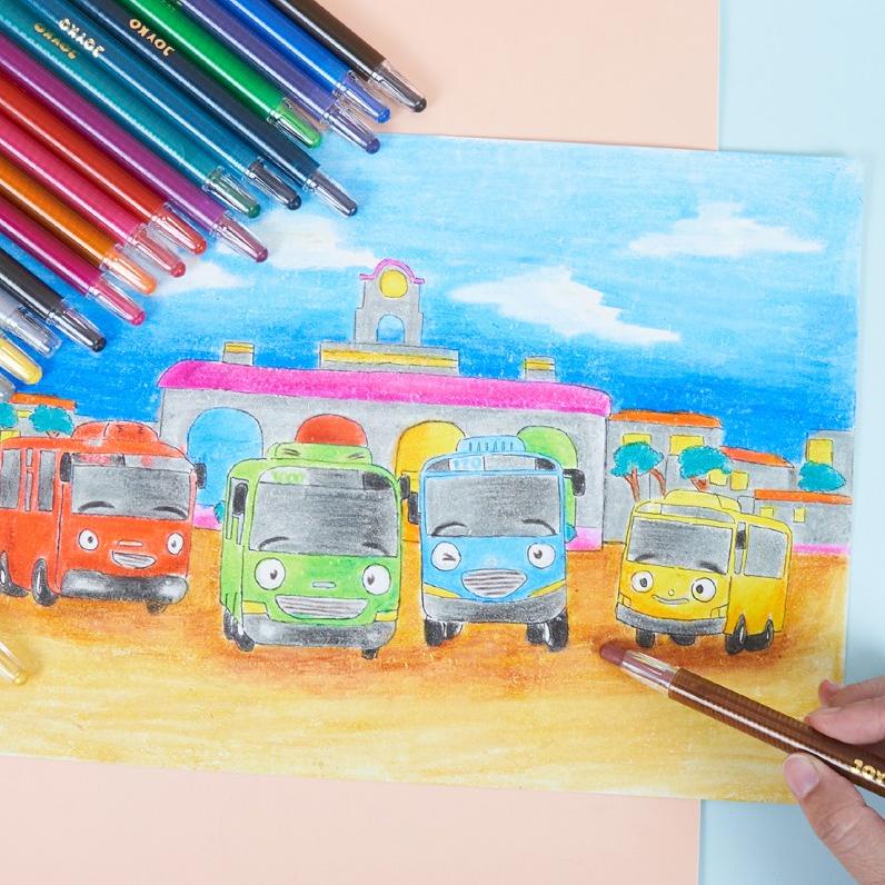 

Trendy Crayon Putar Mini / Twist Crayon Joyko TWCR 24 .,