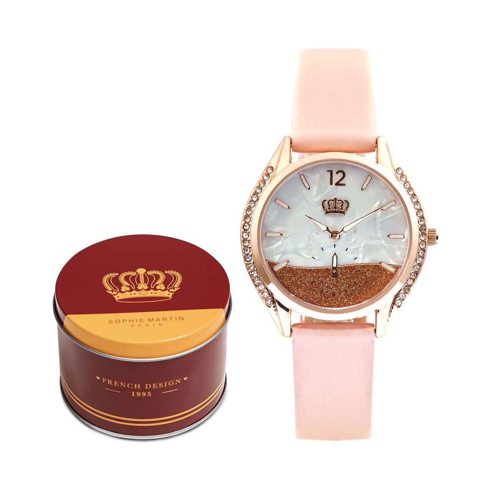 JAM TANGAN SOPHIE MARTIN HARSHIKA REG1912 SASL382P1 PINK 