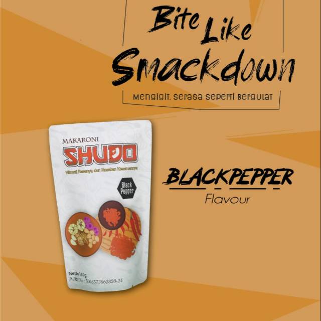 

MAKARONI SHUDO VARIAN BLACK PEPPER |MAKARONI