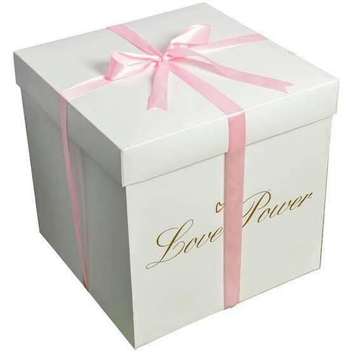 

box gift uk 52cm x 60cm | box putih polos PJKT