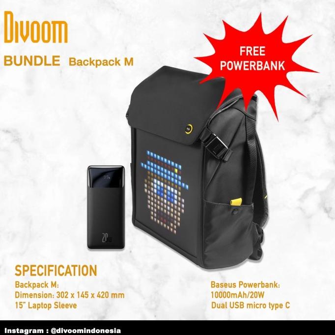 Divoom Pixoo Backpack - M