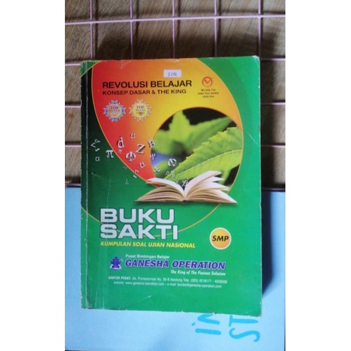BUKU SAKTI GO UN SMP