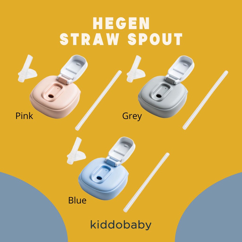 Hegen Straw Spout | Sedotan Tutup