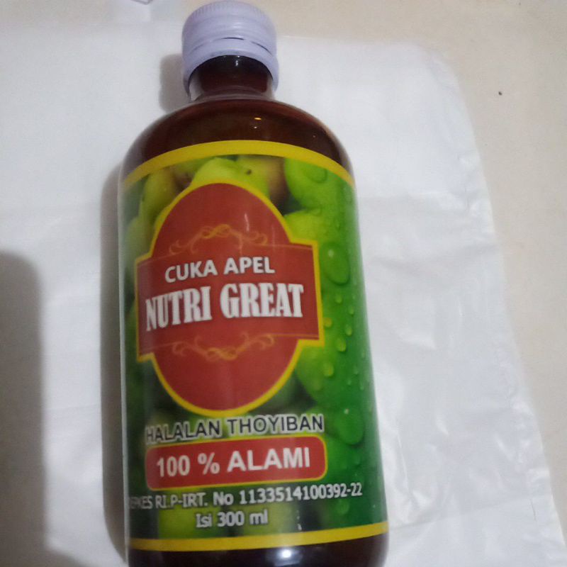 

Nutrigreat cuka apel
