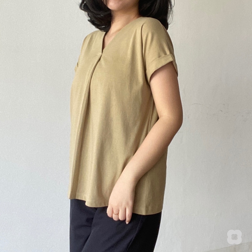 ORENJI Blouse | Atasan Wanita | Cotton Club