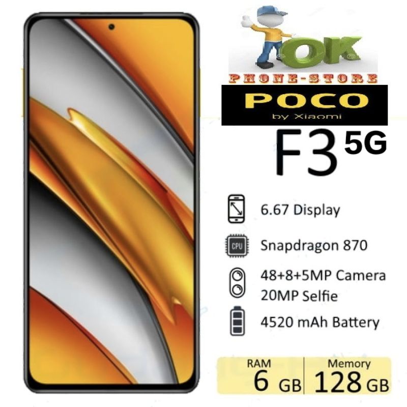 XIAOMI POCO F4 GT 5G & F3 6/128 8/256 GB GARANSI RESMI XIAOMI-4