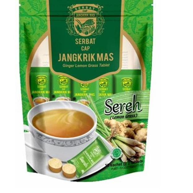 

☈ Serbat Jangkrik Mas Sereh 150gr MINUMAN SEREH WANGI ☛