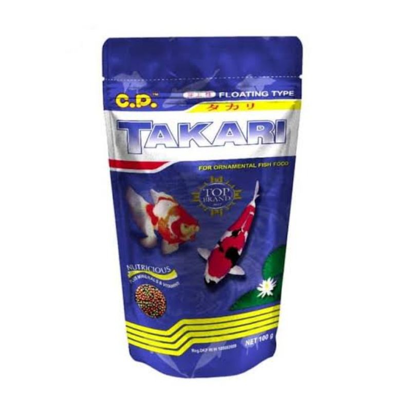 

TAKARI 250 GRAM Pelet Ikan Koi ORNAMENTAL FISH FOOD