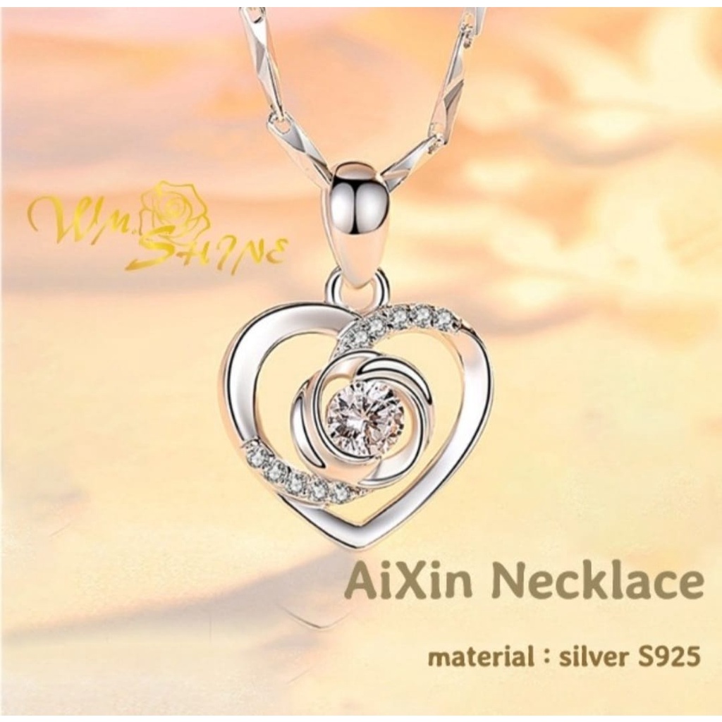 Wm.Shine AiXin Necklace 033 Kalung Wanita Perak S925