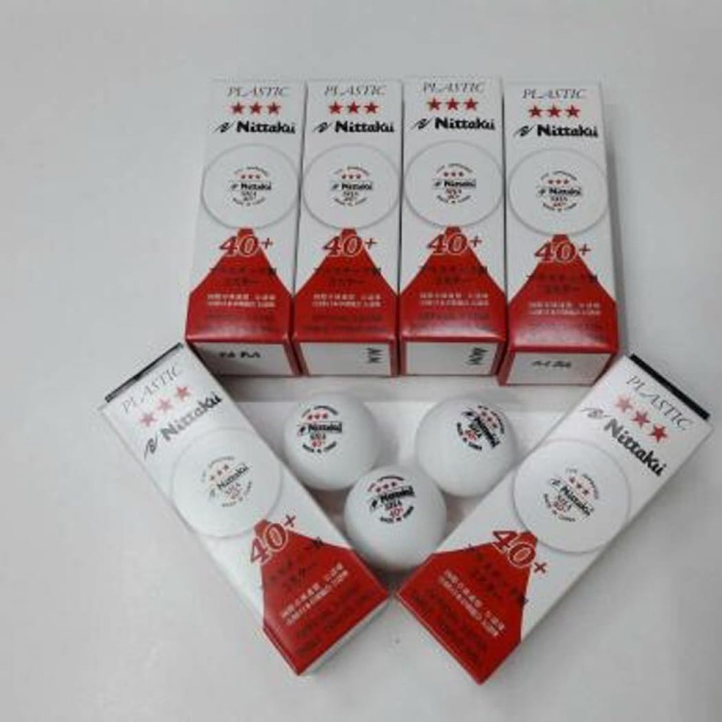 Bola Pingpong / Bola Tenis Meja Nittaku Original isi 3