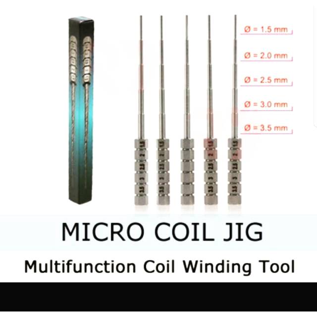 Micro Coil Jig Tool Alat lilit gulung coil winding tools