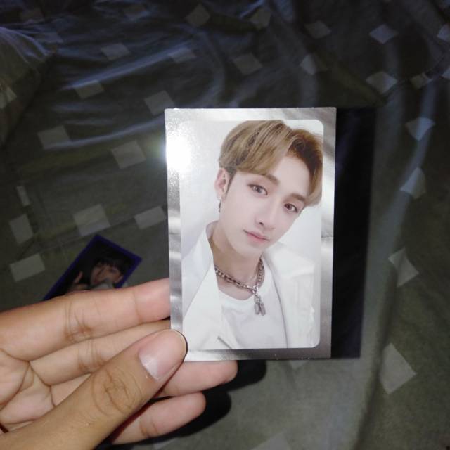 Pc Bang Chan Levanter Grey Border Shopee Indonesia