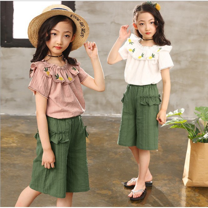  BAJU  ANAK  PEREMPUAN  GREEN PANTS Shopee  Indonesia