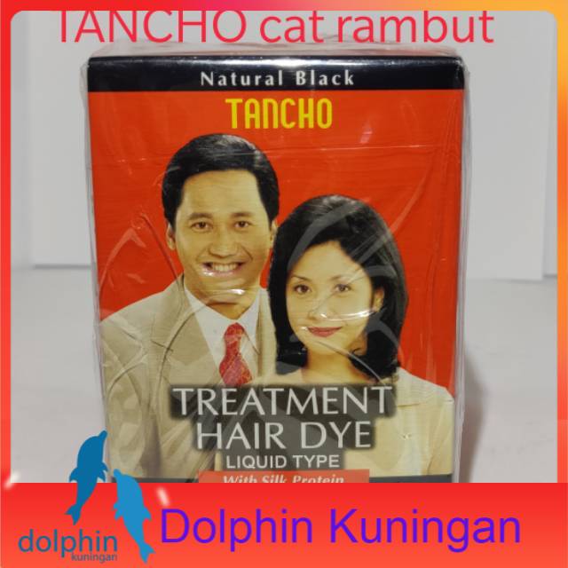 Hair Dye TANCHO Treatment Hair Dye NATURAL BLACK 40ml
