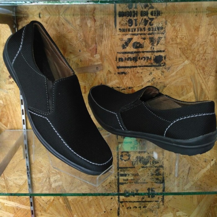 Sepatu Casual Formal Santai Kantor Kuliah Kerja Dinas Pantofel Vantopel PDH PDL Dishub Polri Sepatu Casual Pria Hitam Terbaru