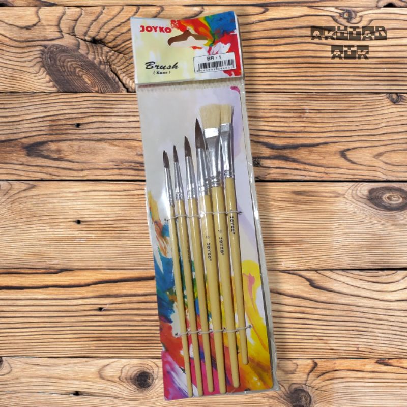 

Brush / Kuas Cat Air / Cat Minyak / Lukis / Acrylic Joyko BR-1