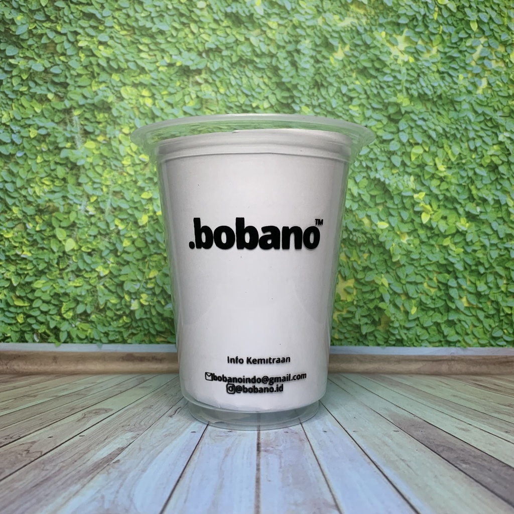 Gelas Cup Sablon 12oz 14oz 16oz 7 gram Plastik Starindo SJP Thai Tea Capcin Kopi Susu Milkshake