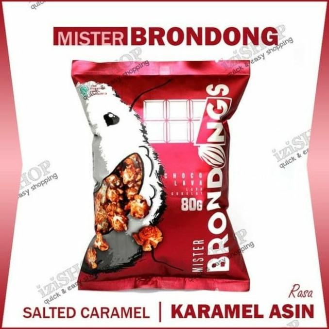 

Mister brondong, snack popcron brondong jagung mantul