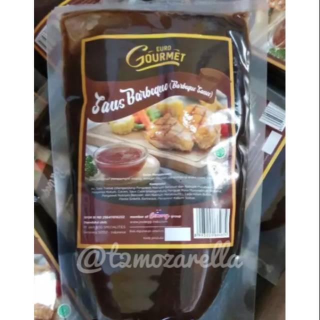 

Sauce Barbeque Euro Gourmet 500gr