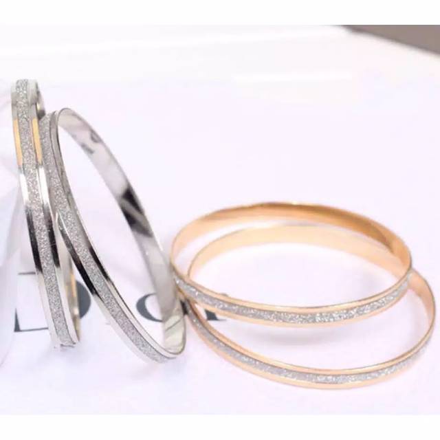 Medan Termurah kd07 Korean style Gelang Blink Fashion Gold &amp; Silver