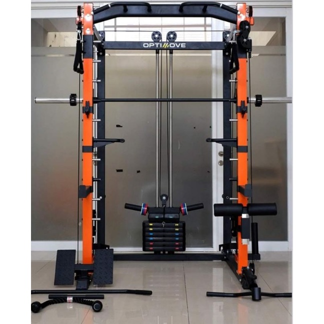 Alat Fitness Smith Machine Optimove M-100