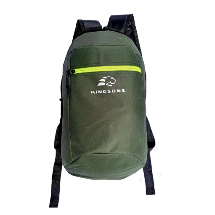 BACKPACK RANSEL 10 LITER TAS RANSEL PRIA DAN WANITA TAS PUNGGUNG TAS SEKOLAH TAS OLAHRAGA TAS SPORT TAS RANSEL KECIL TAS SEPATU FUTSAL TAS SEPATU BOLA A4-HIJAU TUA KS