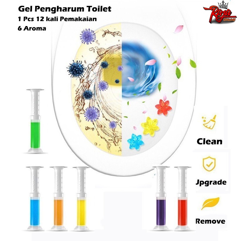 GW55 - Gel Pembersih Toilet - Pengharum Toilet Berbentuk Gel