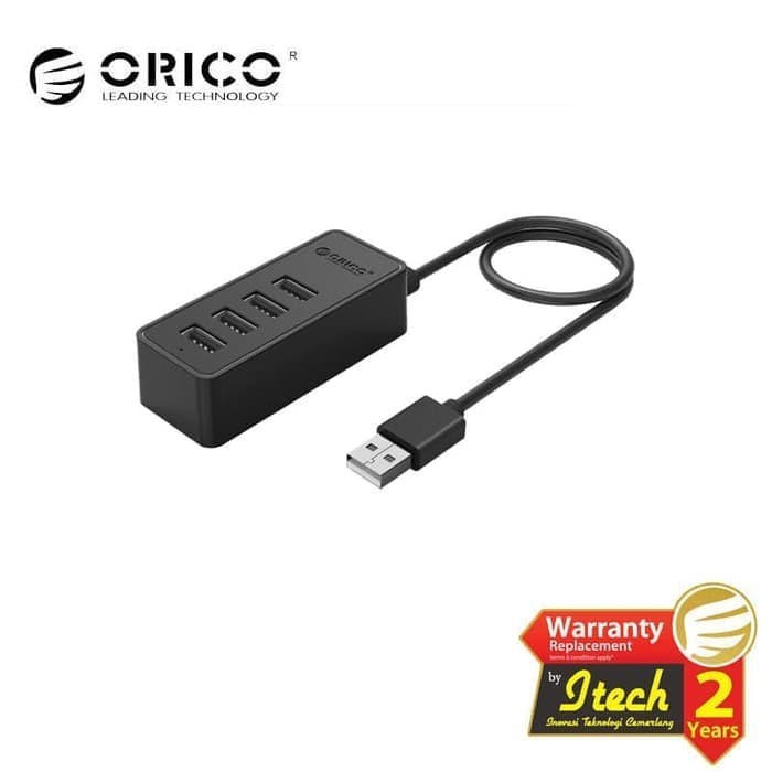 ORICO W5P-U2-30 4 Port USB 2.0 HUB with Micro USB POWER ADAPTER
