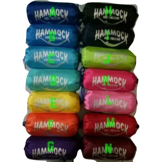 PROMO!!! ANDESS HAMMOCK AYUNAN GANTUNG AYUNAN TIDUR WEBBING BARTEX