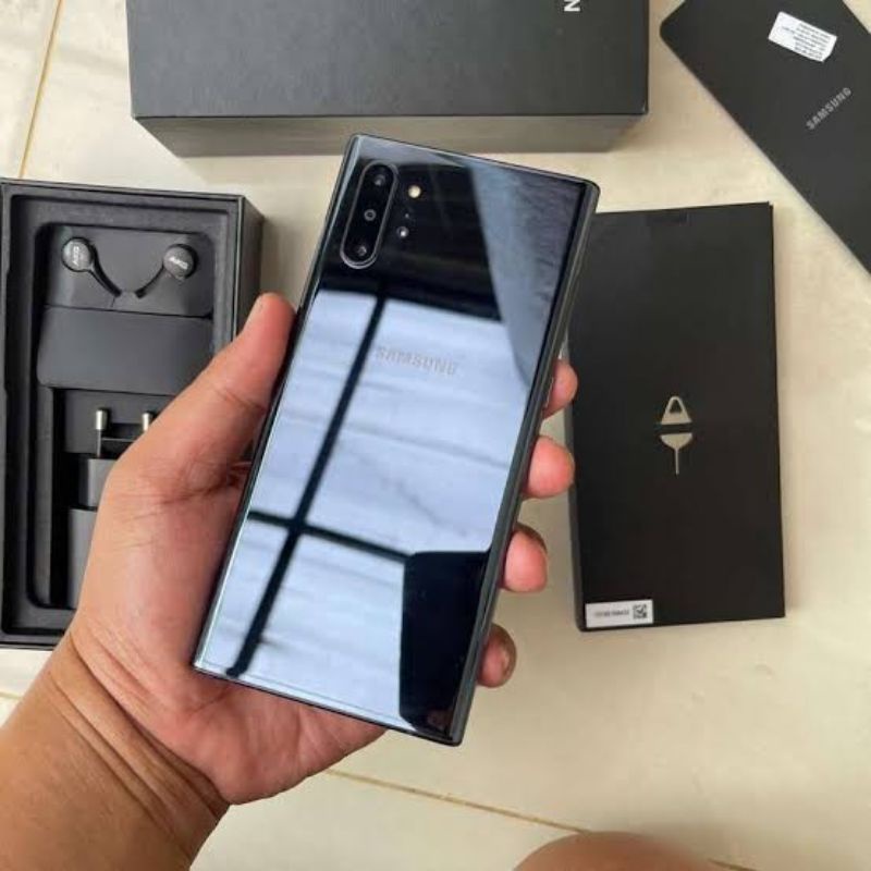 SAMSUNG NOTE 10 PLUS FULLSET MULUS NO MINUS SIGNAL AMAN FUNGSI NORMAL EX INTER