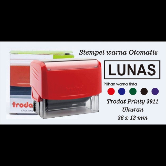 

Limited Trodat 3911 ( Lunas ) Terbatas