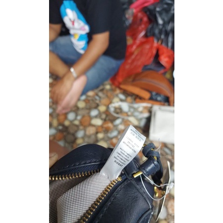 tas sling cross body fossil autentic preloved