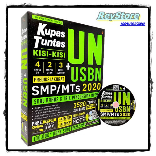 Buku Pelajaran Latihan Soal Smp Kupas Tuntas Kisi Kisi Un Smp Mts 2020 Shopee Indonesia
