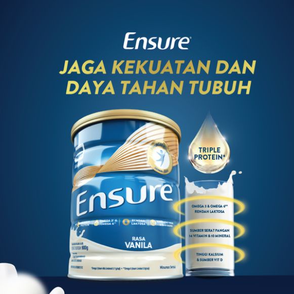 

101bfbb Susu Ensure Rasa Vanila 900Gr Untuk Lansia Xa201As