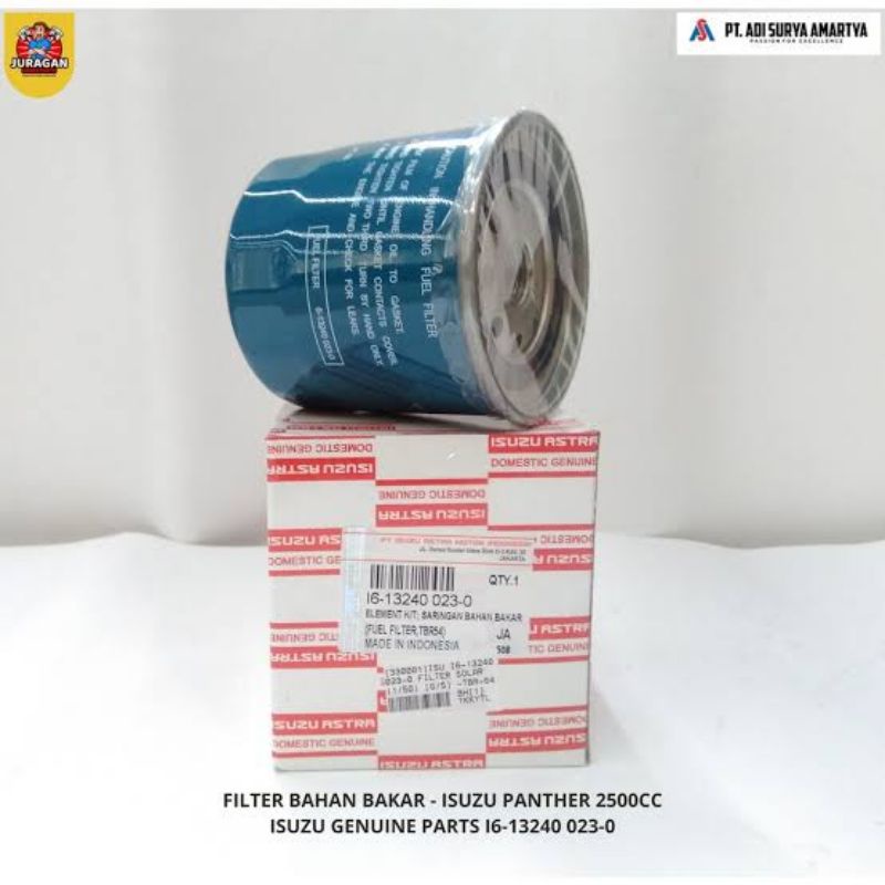 Filter Solar Panther 2.5 Original Astra Isuzu Segel Hologram, Filter Solar Panther 2500 CC, Fuel Fil