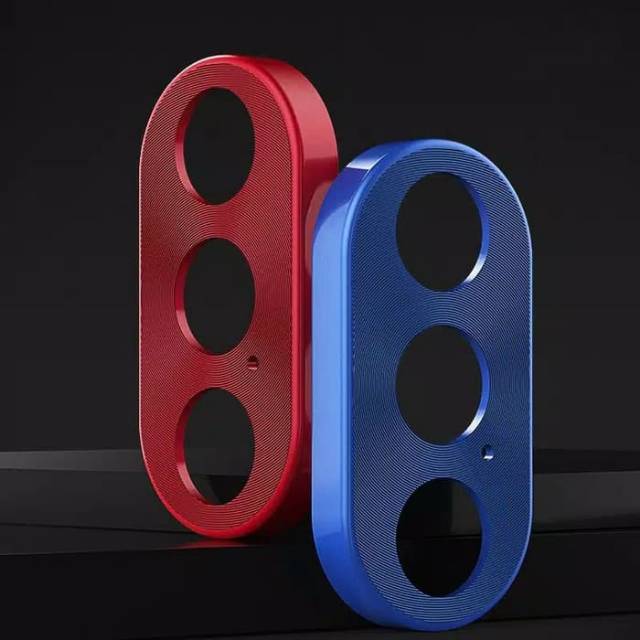 Tempered Glass Camera Iphone X Protective Metal Lens Ring