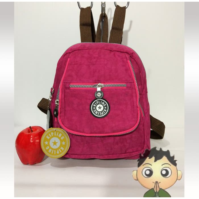 Tas Ransel mini Kipling Pink DX6 HC